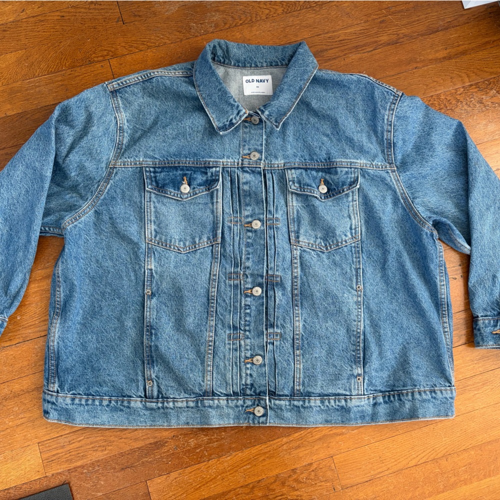 Old Navy Light Wash Blue Denim Jacket